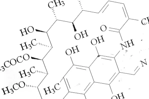Moleküler formülü — Stok fotoğraf