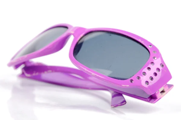 Фиолетовые очки — стоковое фото