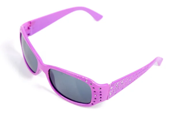Фіолетовий сонцезахисні окуляри — стокове фото