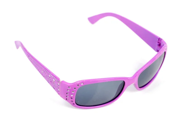 Фіолетовий сонцезахисні окуляри — стокове фото