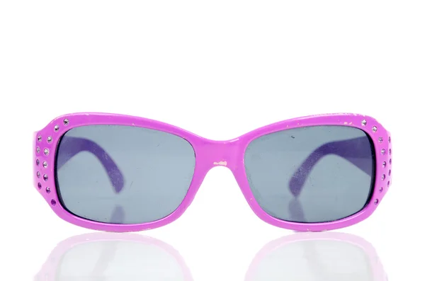 Fialové sluneční brýle — Stock fotografie