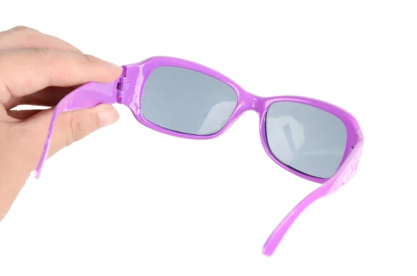 Fioletowe okulary — Zdjęcie stockowe