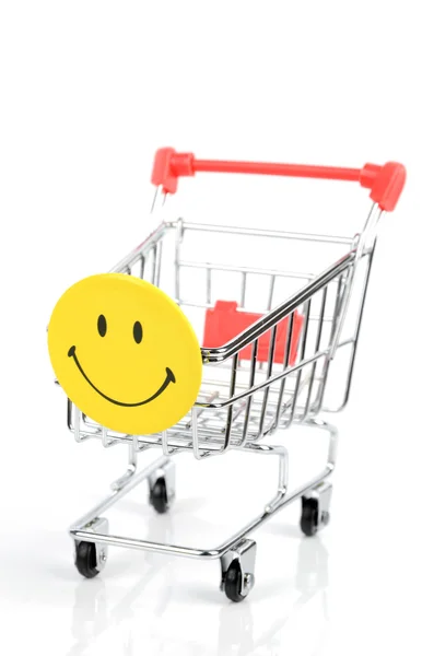 행복 한 쇼핑 — 스톡 사진