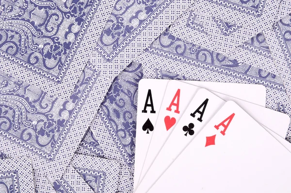 Jugando a las cartas —  Fotos de Stock