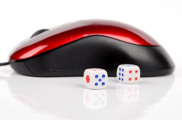 Азартные игры онлайн — стоковое фото