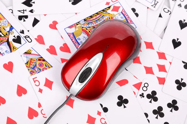 Азартные игры онлайн — стоковое фото