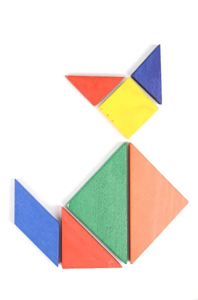 Chiński tangram — Zdjęcie stockowe