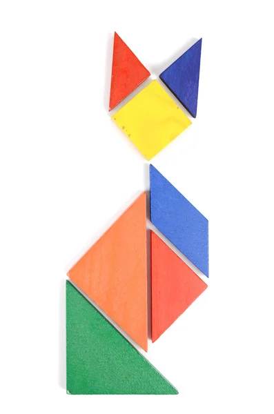 stock image Chinese tangram