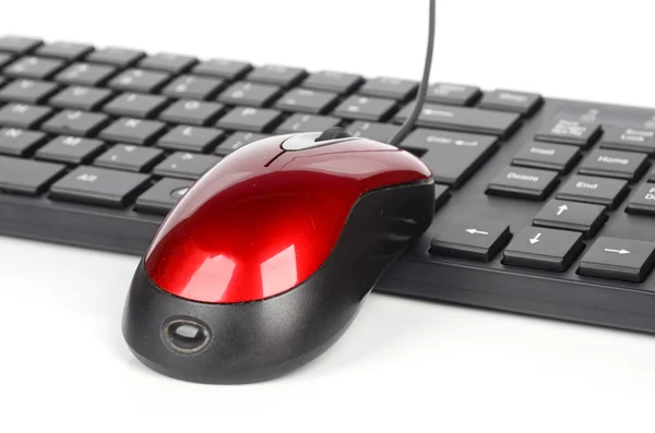 Bilgisayar faresi ve klavye — Stok fotoğraf