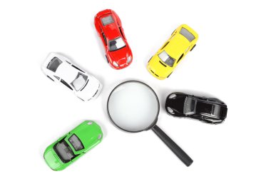 Toy cars clipart