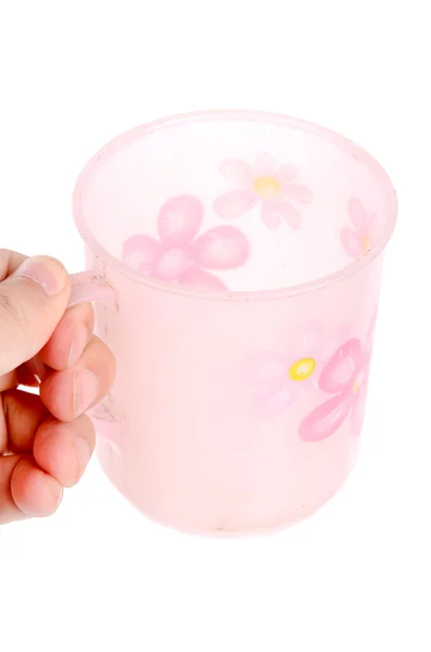 Tand borste cup — Stockfoto