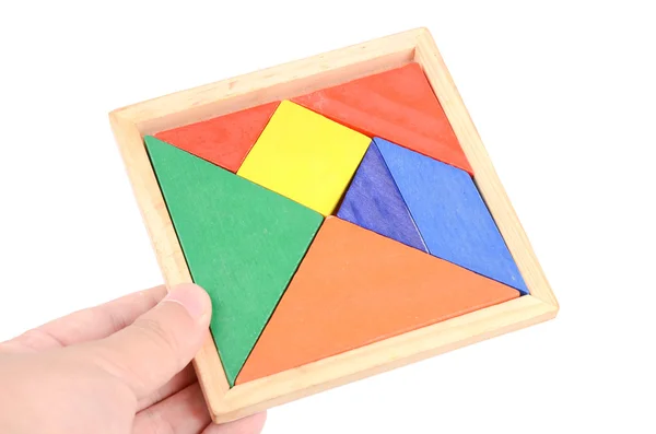 Китайський tangram — стокове фото