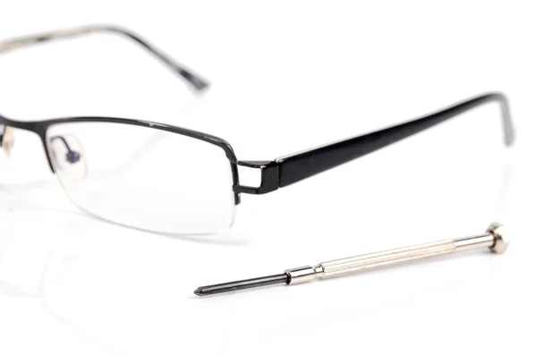 Réparation de lunettes — Photo