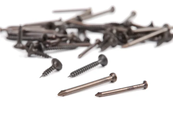 Metal nails — Stock Photo, Image