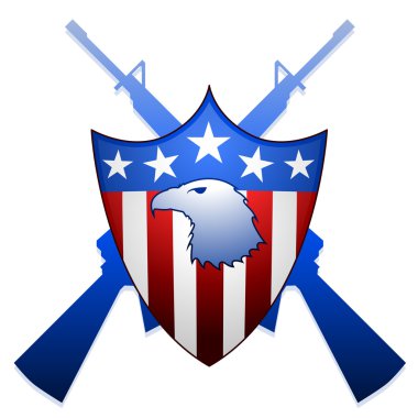 United States shield clipart