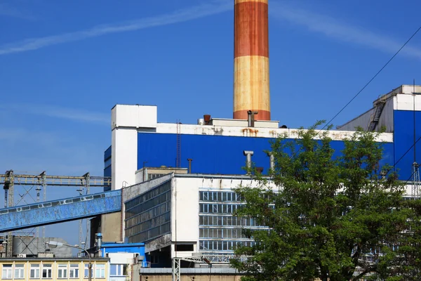 Central eléctrica, central eléctrica, estación generadora , — Foto de Stock