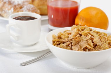 Continental breakfast clipart