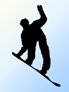 snowboard siluet