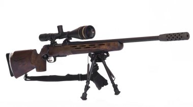 Sniper Rifle Side clipart