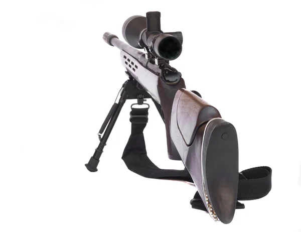 Sniper rifle bak — Stockfoto