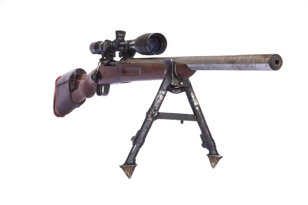 Old Sniper Rifle barrel — Stock Photo, Image