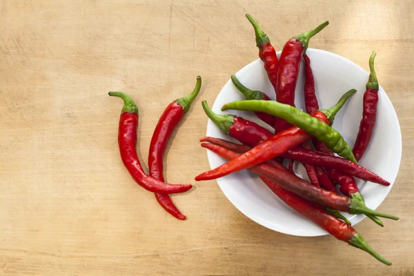 Kırmızı chilis — Stok fotoğraf