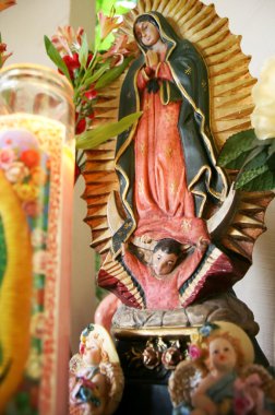 Our lady of Guadalupe Shrine clipart