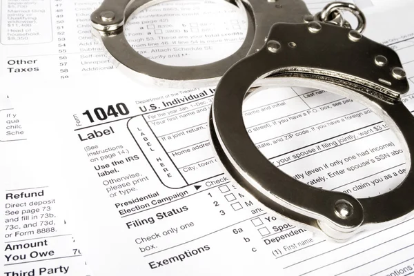 Slave to the taxes — Stock Photo, Image