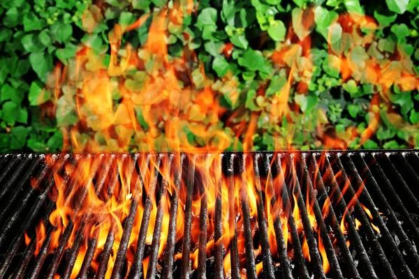 Charcoal fire grill — Stock Photo, Image