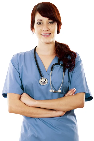 Ženské zdravotní pracovník — Stock fotografie