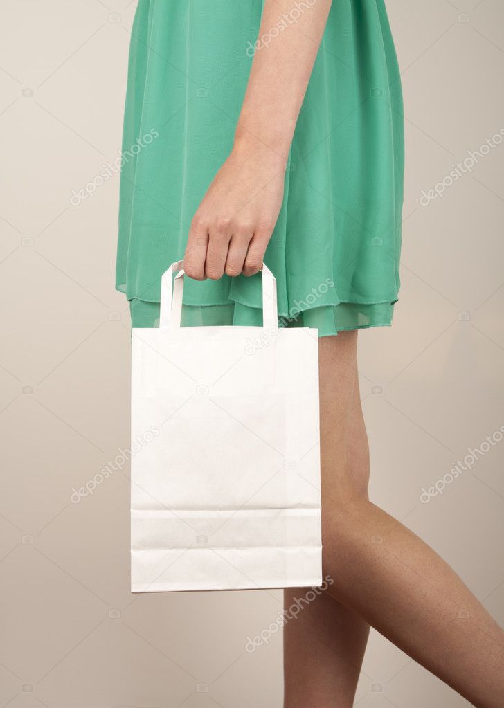 Holding paper bags