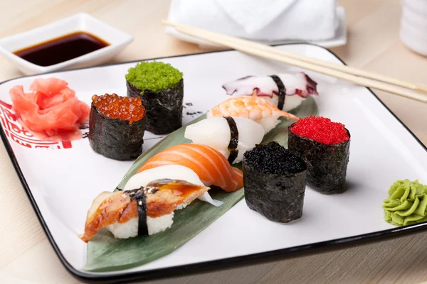 Comida japonesa clásica — Foto de Stock