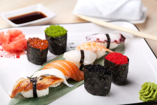 Comida japonesa clásica — Foto de Stock