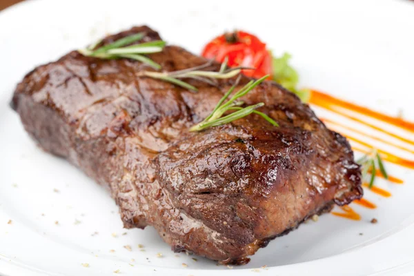 Pečený steak — Stock fotografie