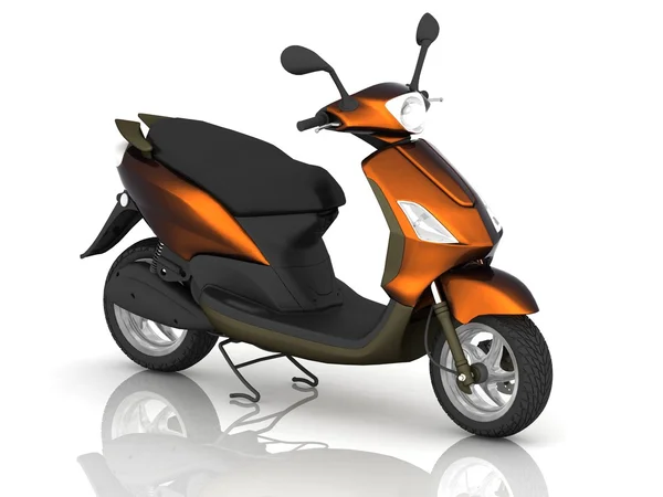 stock image Scooter on white background
