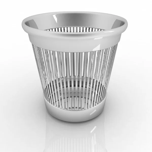Basket for garbage — Stock Photo, Image