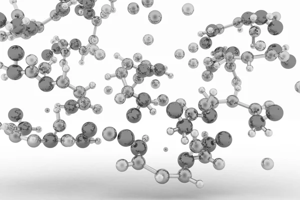 Абстрактный фон молекулы — стоковое фото