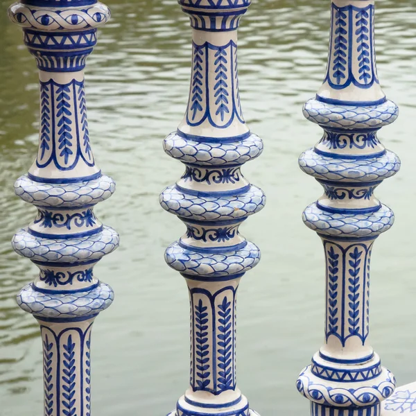 Севільського внутрішнього кераміки — стокове фото