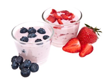 Mixed Yoghurts clipart