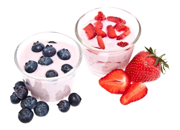 Gemengde yoghurt — Stockfoto