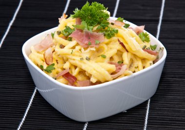 Portion of Cheese Spaetzle clipart