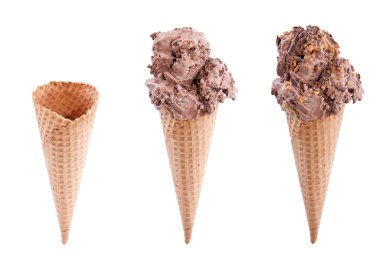 Chocolate Ice Cream clipart