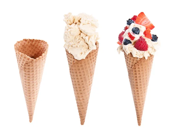 Vanilla Ice Cream — Stock Photo, Image