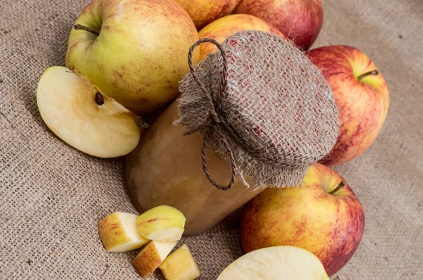 stock image Fresh made applesauce