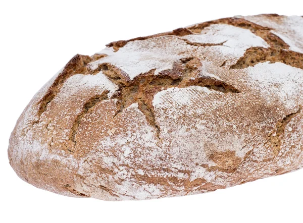 Άχυρο ψωμιού που απομονώνεται σε λευκό — Φωτογραφία Αρχείου