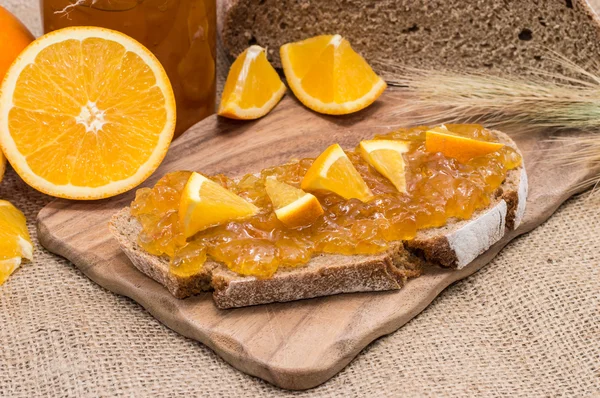 Mermelada de naranja fresca — Foto de Stock