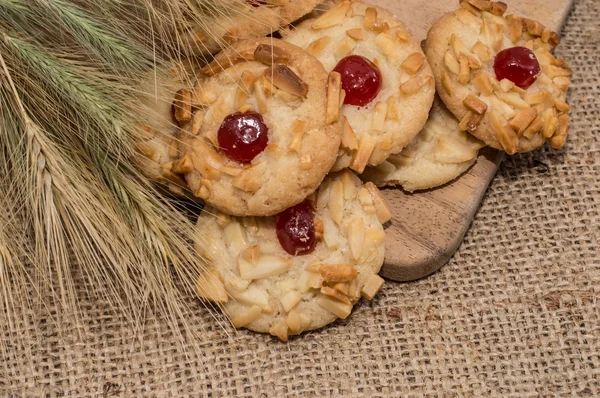 Üstte tatlı kurabiye — Stok fotoğraf