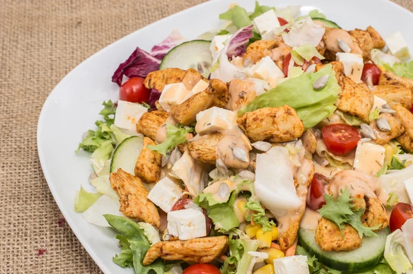 stock image Chicken Salad (Macro View)