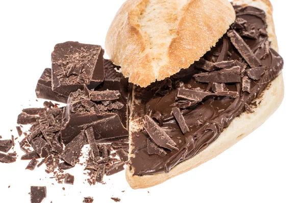 Csokoládé Creme a konty — Stock Fotó