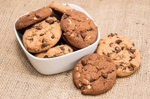 Mixed Cookies in a bowl — Stock Photo, Image